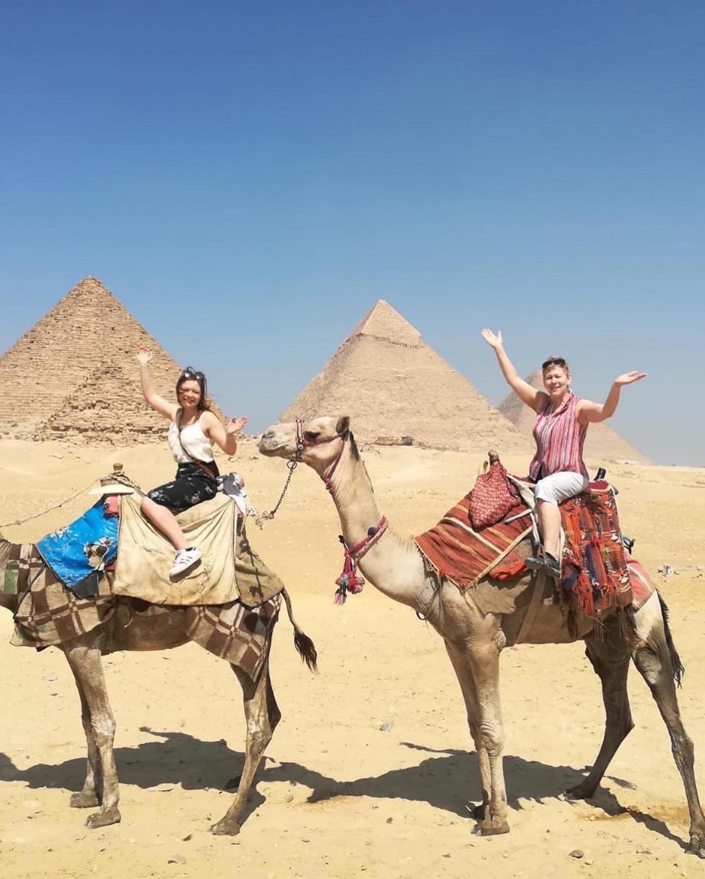 Golden Mask Pyramids Inn Kafret el-Gabal Exterior photo