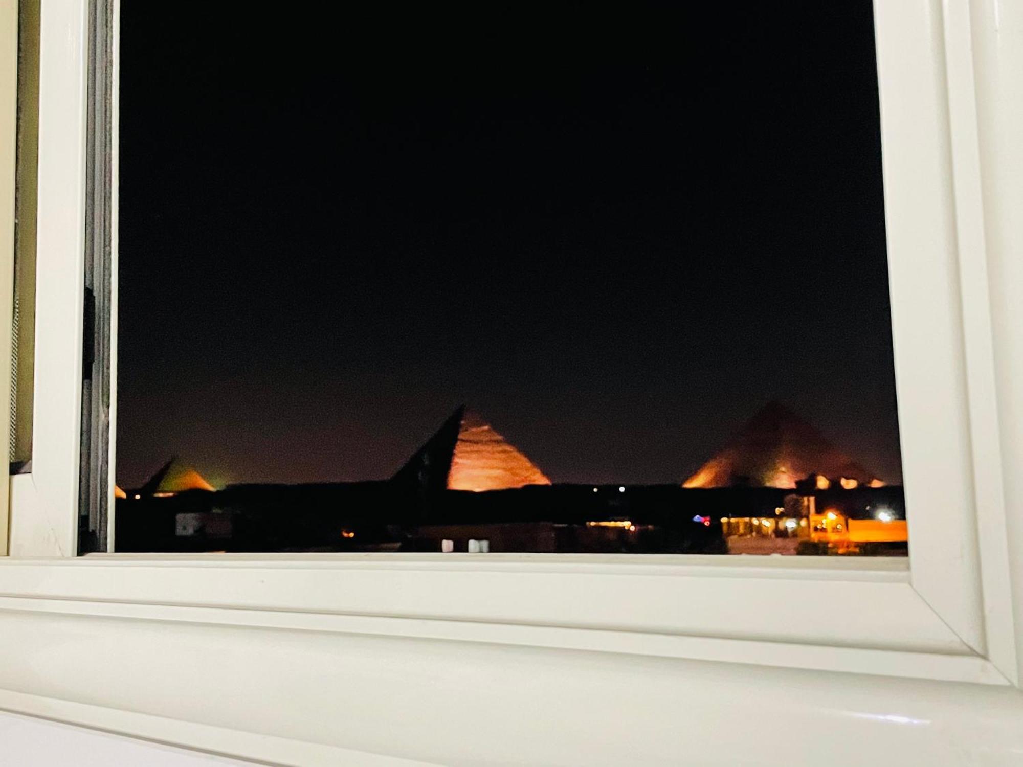 Golden Mask Pyramids Inn Kafret el-Gabal Exterior photo